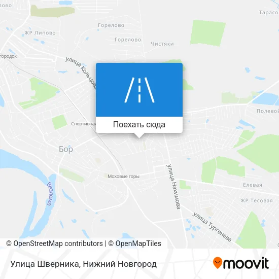 Карта Улица Шверника