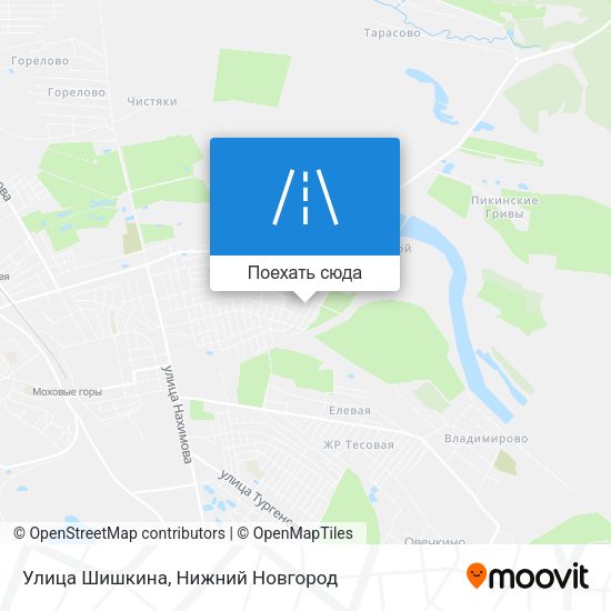 Карта Улица Шишкина