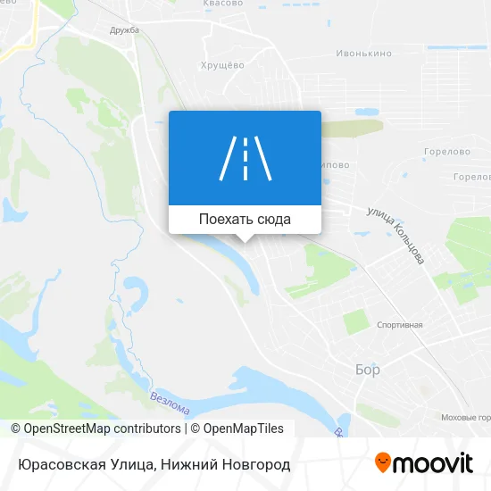 Карта Юрасовская Улица