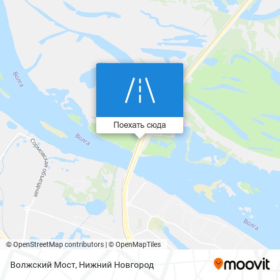 Карта Волжский Мост