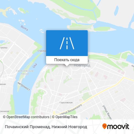 Карта Почаинский Променад