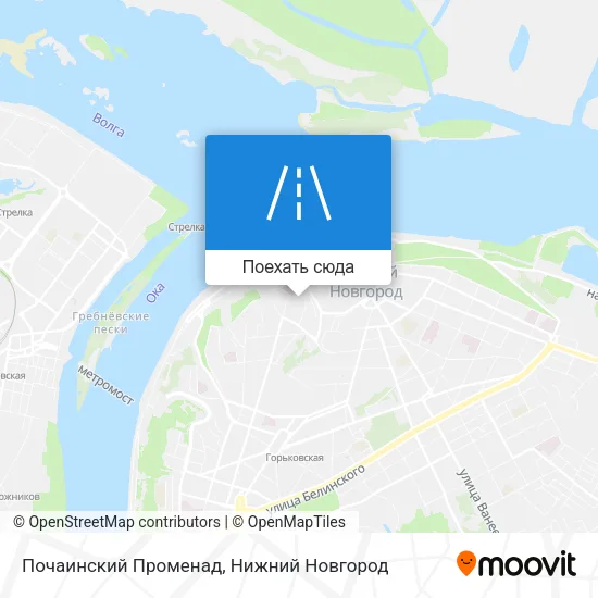 Карта Почаинский Променад