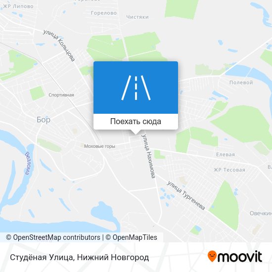 Карта Студёная Улица