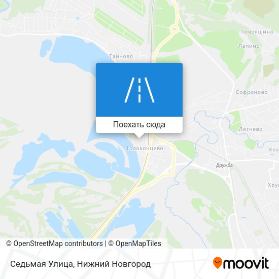 Карта Седьмая Улица
