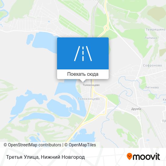 Карта Третья Улица