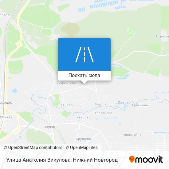 Карта викулово с улицами