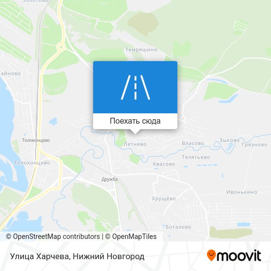 Карта Улица Харчева