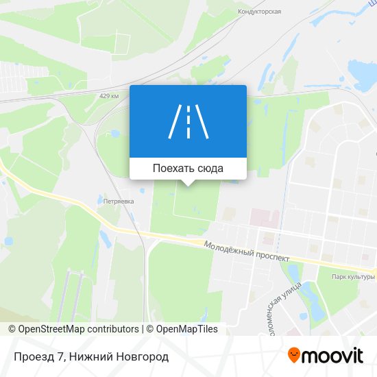 Карта Проезд 7