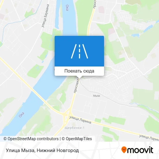Карта Улица Мыза
