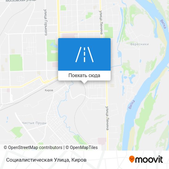 Карта Социалистическая Улица