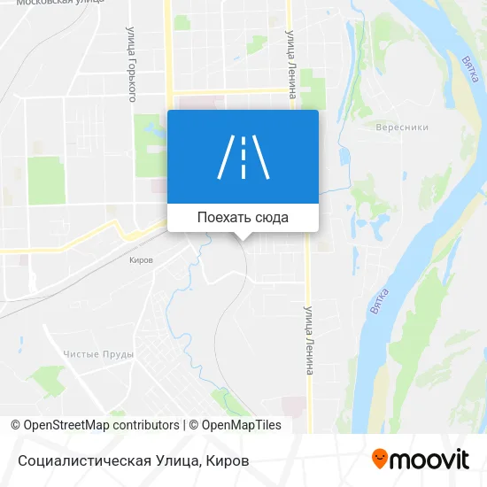 Карта Социалистическая Улица