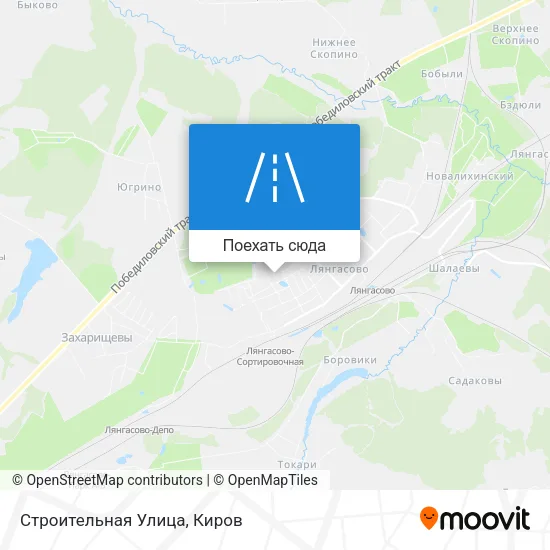 Карта Строительная Улица