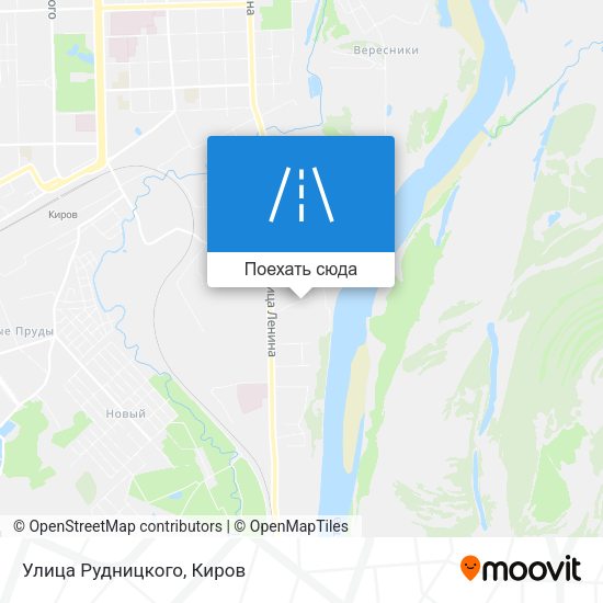 Карта Улица Рудницкого