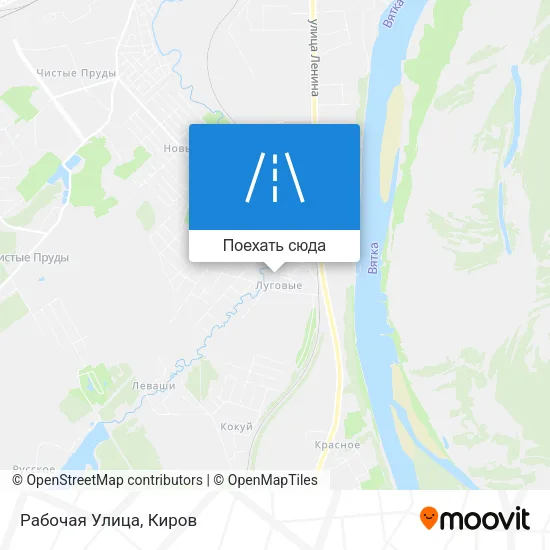 Карта Рабочая Улица