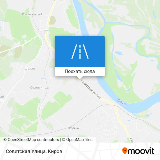 Карта Советская Улица