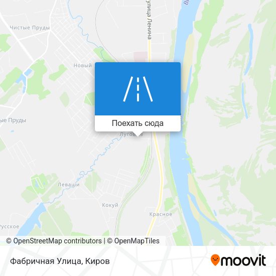 Карта Фабричная Улица