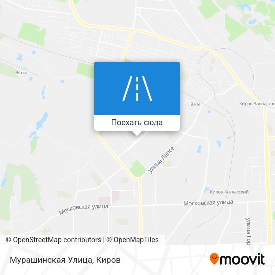 Карта Мурашинская Улица