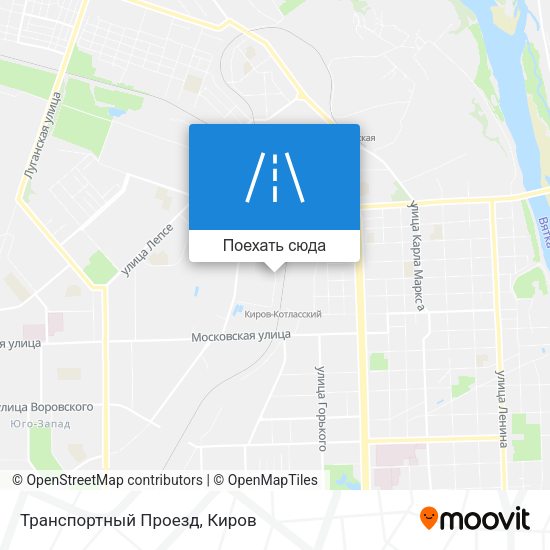 Карта Транспортный Проезд