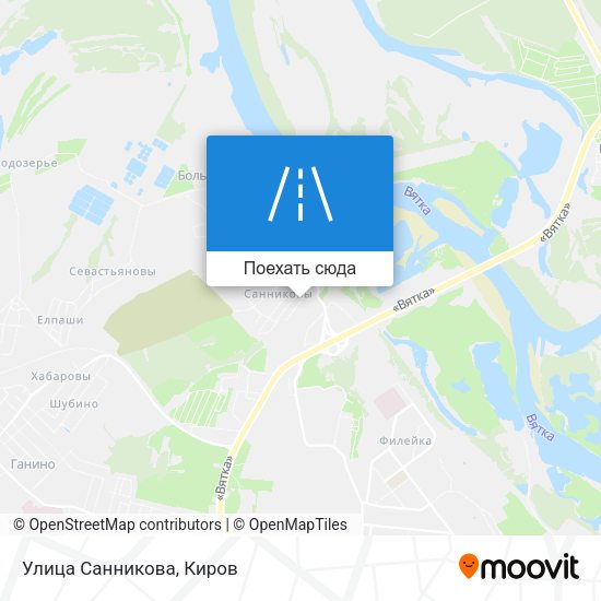 Карта Улица Санникова