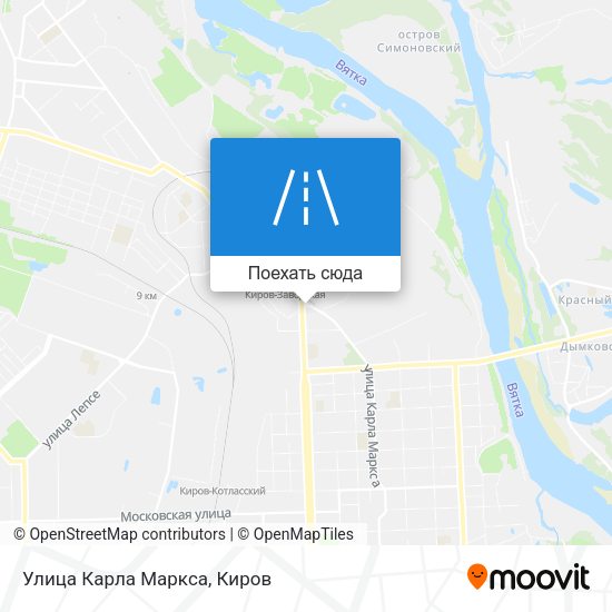 Карта Улица Карла Маркса