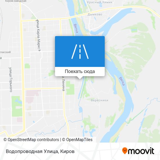 Карта Водопроводная Улица