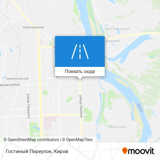 Карта Гостиный Переулок