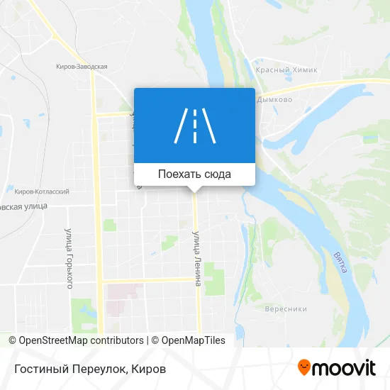 Карта Гостиный Переулок