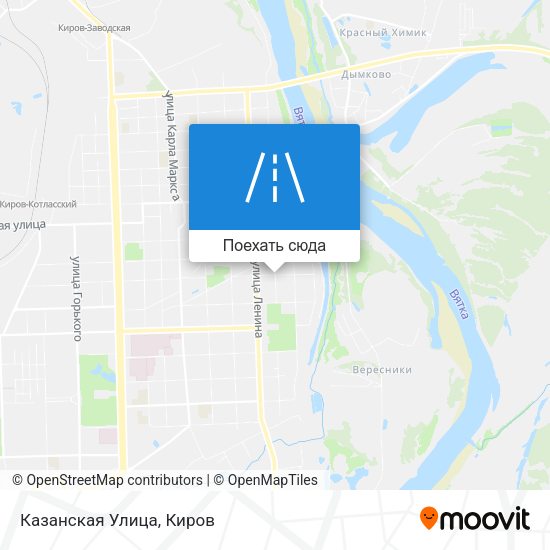 Карта Казанская Улица