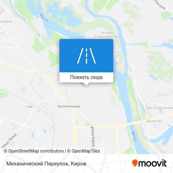 Карта Механический Переулок
