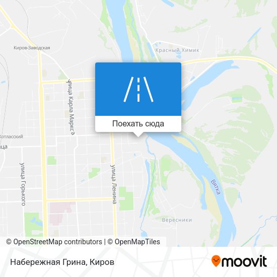Карта Набережная Грина
