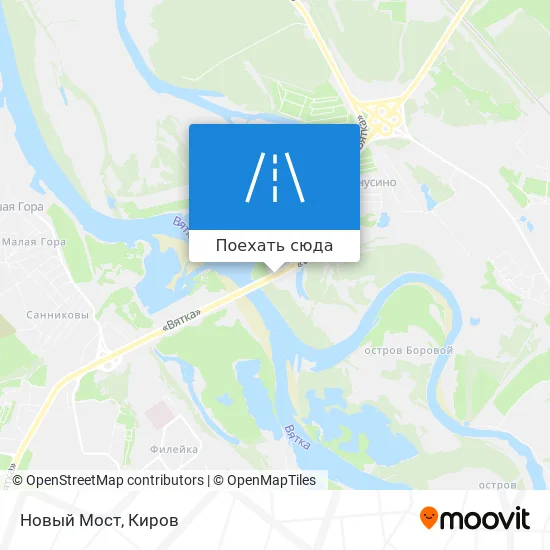Карта Новый Мост