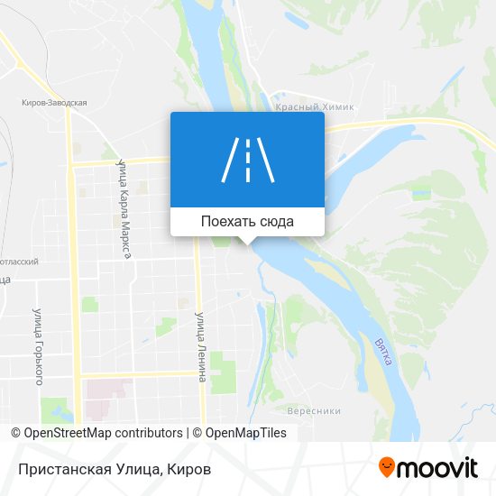 Карта Пристанская Улица