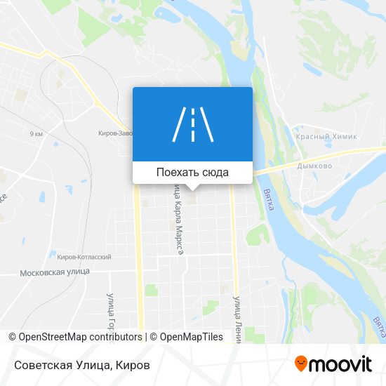 Карта Советская Улица