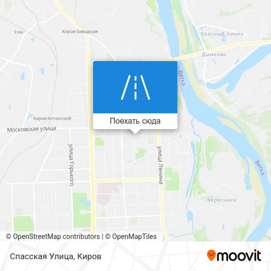 Карта Спасская Улица
