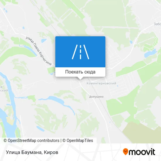 Карта Улица Баумана
