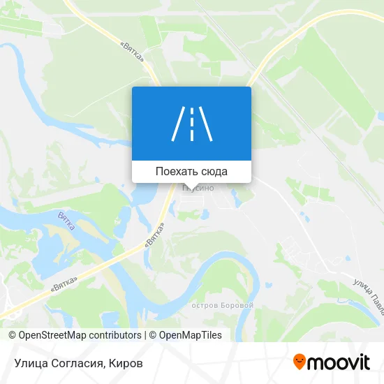 Карта Улица Согласия