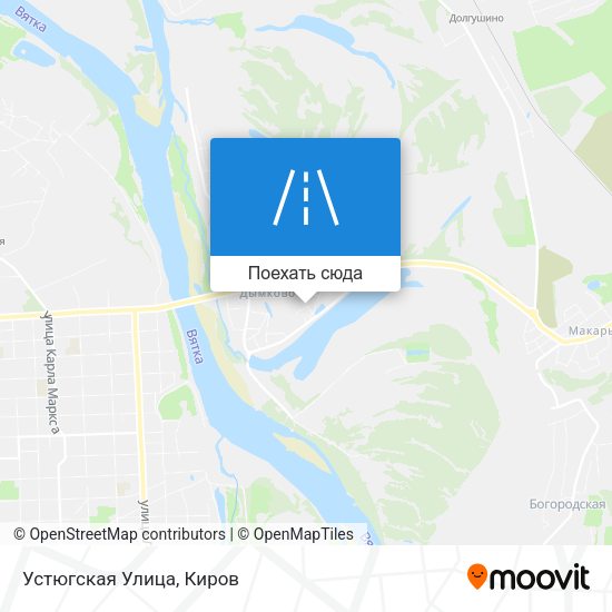 Карта Устюгская Улица