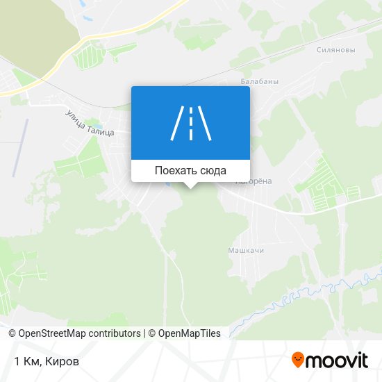 Карта 1 Км