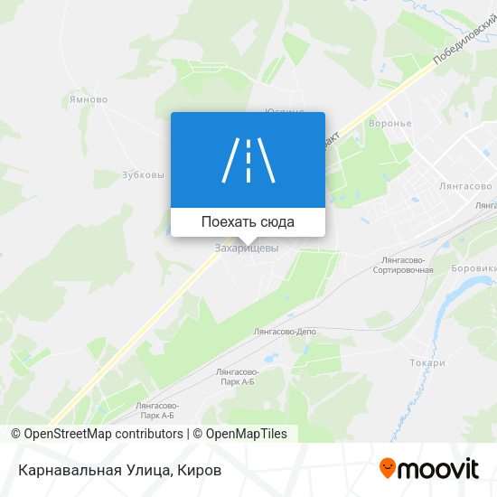 Карта Карнавальная Улица