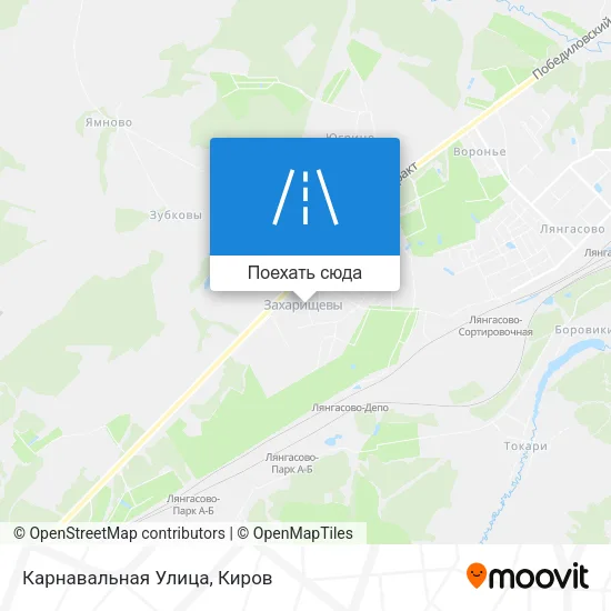 Карта Карнавальная Улица