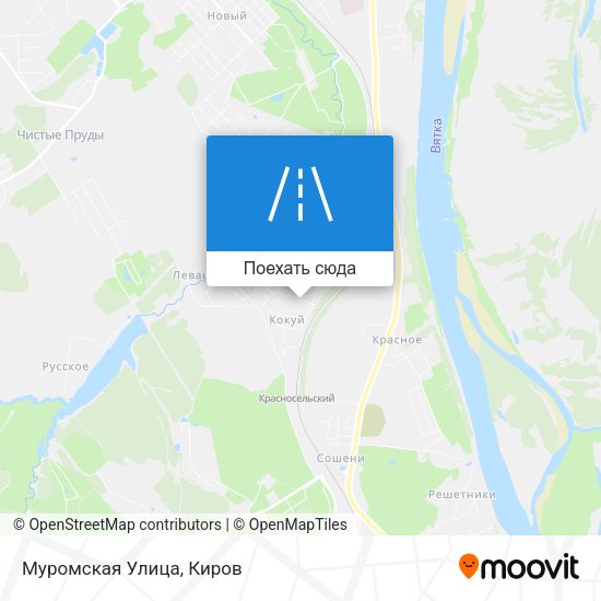 Карта Муромская Улица