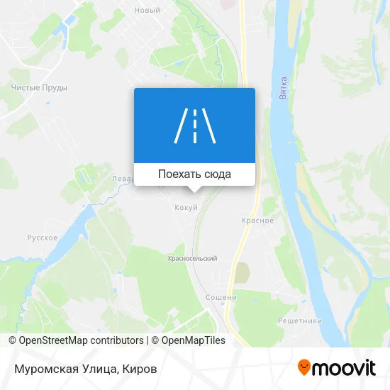 Карта Муромская Улица
