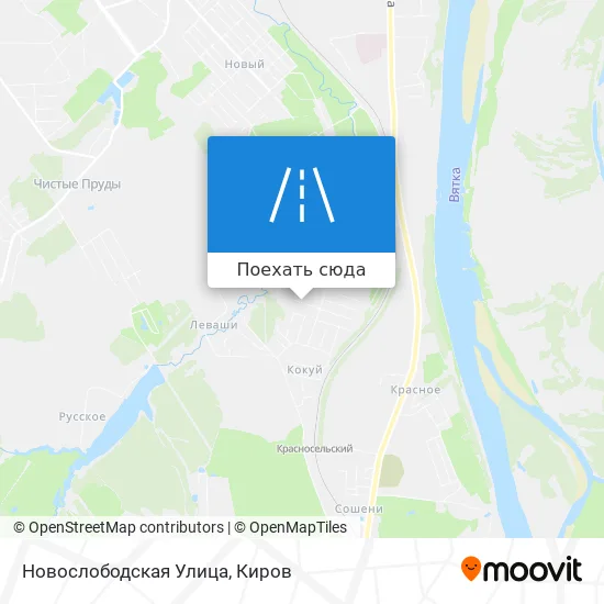 Карта Новослободская Улица