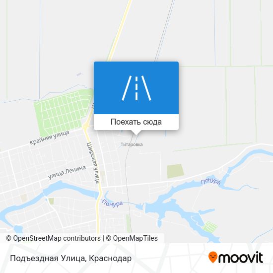 Карта Подъездная Улица