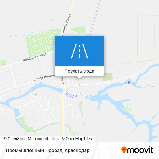 Карта Промышленный Проезд