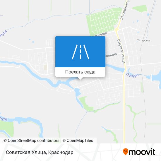 Карта Советская Улица