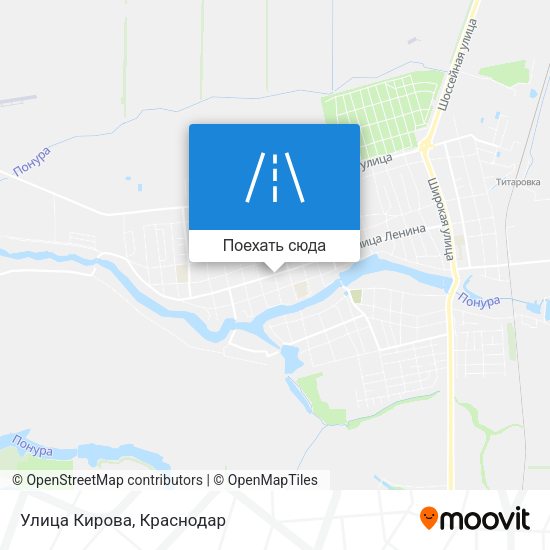 Карта Улица Кирова