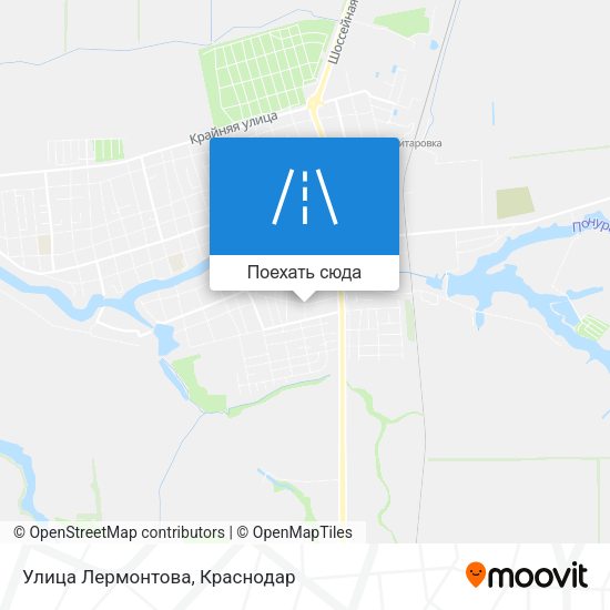 Карта Улица Лермонтова
