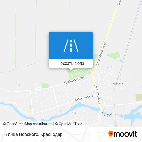 Карта Улица Невского