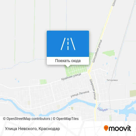 Карта Улица Невского